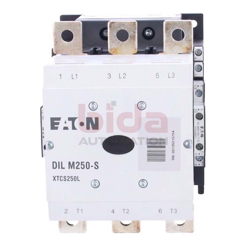 EATON DILM250-S / DIL M250-S/22 (XTCS250L) Leistungssch&uuml;tz Power contactor