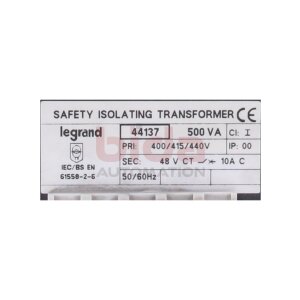 legrand 44137 Sicherheitstrenntransformator Safety...
