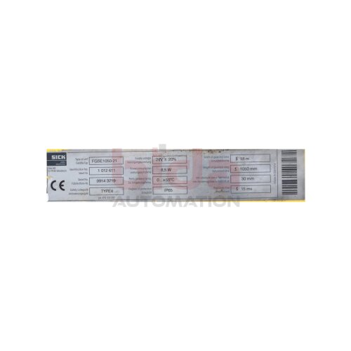 SickFGSE1050-21 (1012611) Lichtschranke Empf&auml;nger Safety Light Curtain Receiver