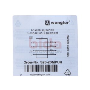 wenglor S23-20MPUR Anschlussleitung / connecting cable