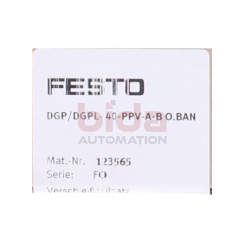Festo DGP / DGPL-40-PPV-A-B O.BAN DGP (123565) Linearantrieb / Linear drive