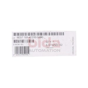 Siemens 6ES7193-4CD30-0AA0 SIMATIC DP Terminalmodul...