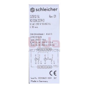 Schleicher DZE12-SL Zeitrelais Time Relay
