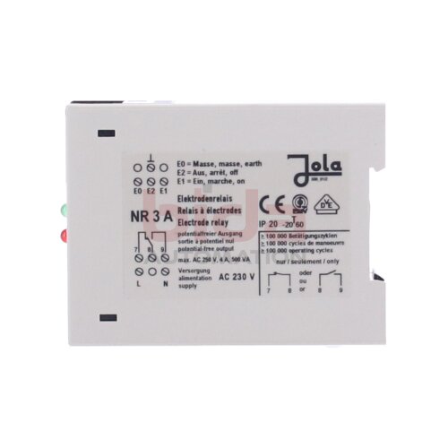 Jola NR3A / NR 3 A Elektrodenrelais Electrode relay