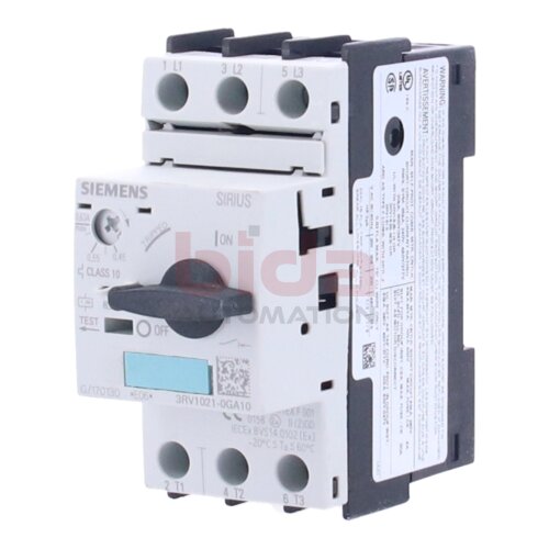 Siemens 3RV1021-0GA10 / 3RV1 021-0GA10 Leistungsschalter Circuit breaker