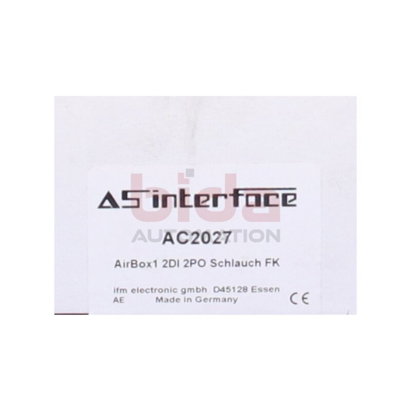 ifm AC2027 AS-Interface AirBox