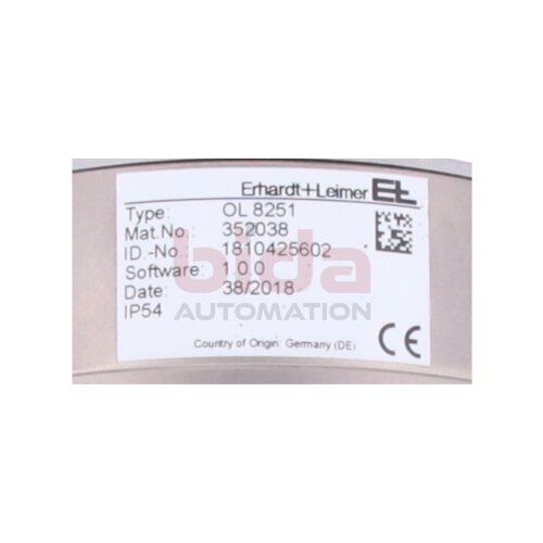 Erhardt+Leimer OL8251 (1810425602) CCD-Zeilenkamera CCD line scan camera