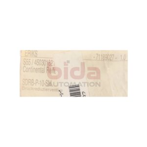 BUCHER SDRB-P-10-SM Druckbegrenzungsventil Pressure...