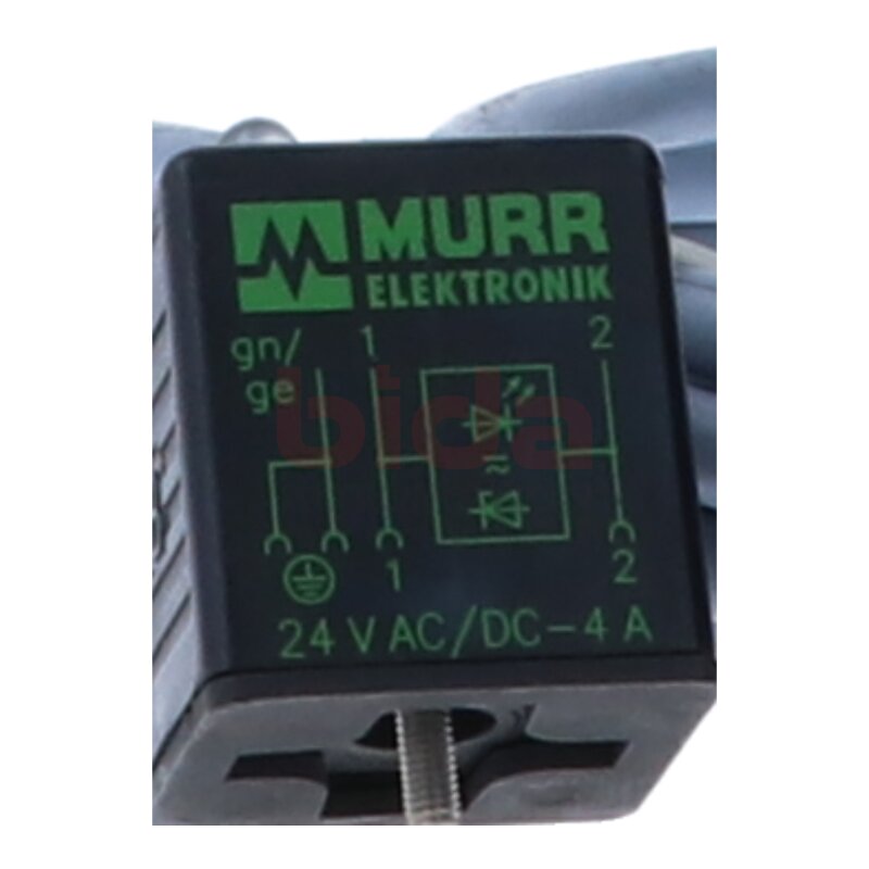 MURR ELEKTRONIK ART.NR.3124201 Ventilstecker mit Anschlusskabel / Valve connector with connection cable