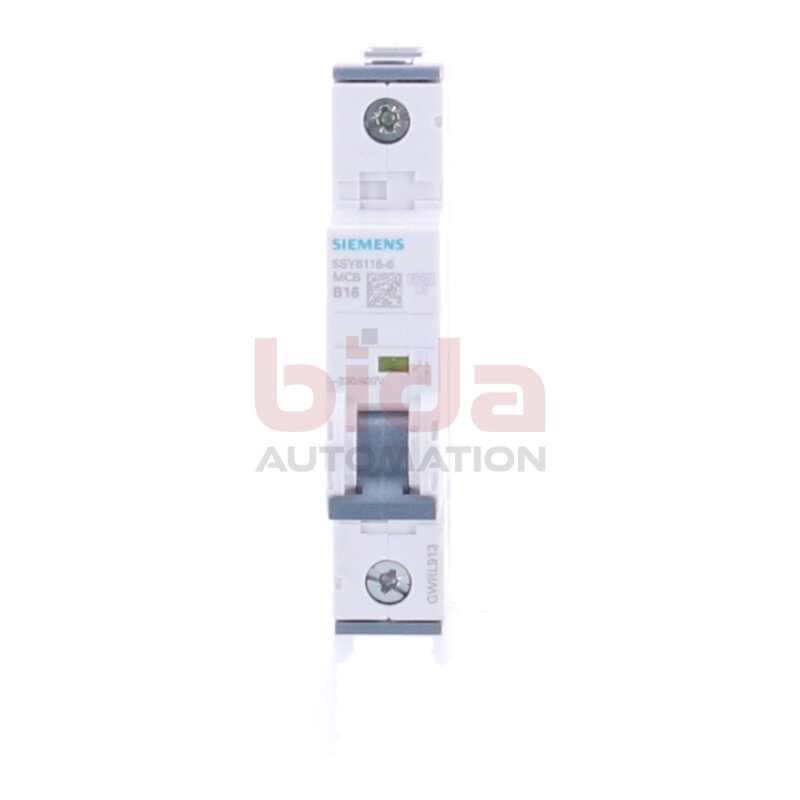 Siemens 5SY6116-6 Leitungsschutzschalter Circuit breaker