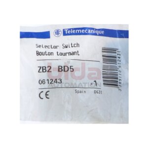 Telemecanique ZB2BD5 (061243) Wahlschalter Selector Switch