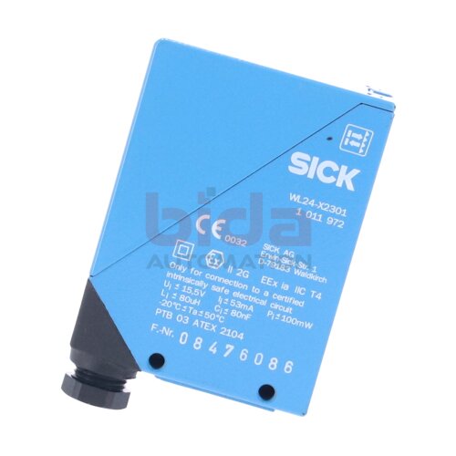 Sick WL24-X2301 (1011972) Reflexions-Lichtschranke / Retro-reflective photoelectric sensor