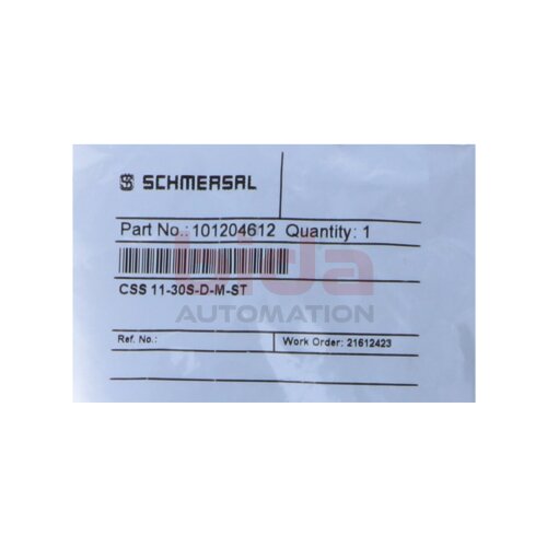 SCHMERSAL CSS11-30S-D-M-ST (101204612)  Sicherheitssensor / Safety sensor