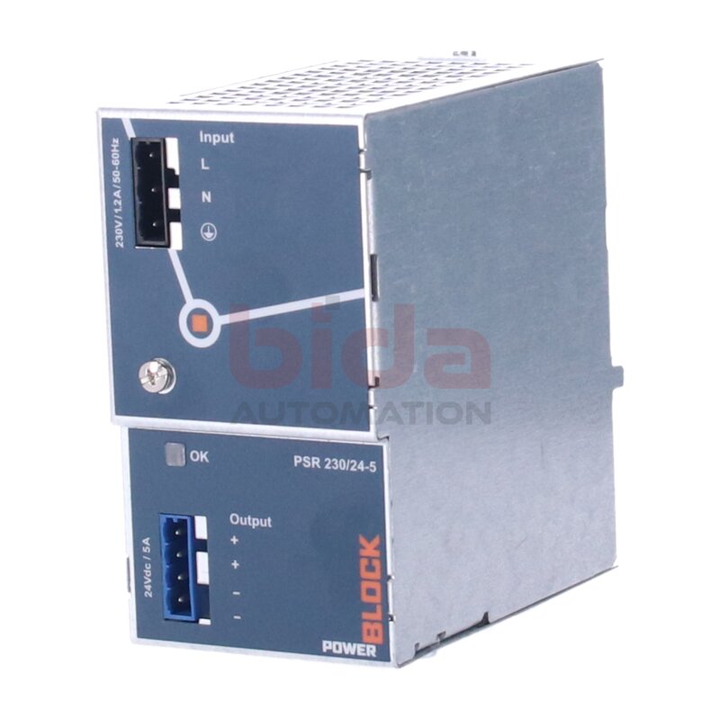 BLOCK PSR230/24-5 Schaltnetzteil / switching power supply