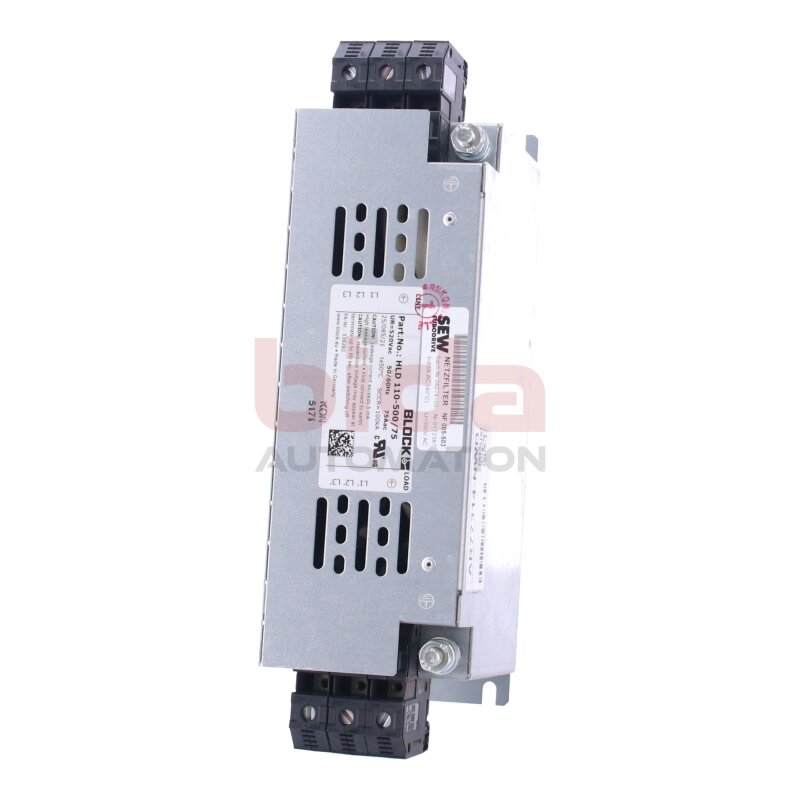 BLOCK HLD 110-500/75 Funk-Entst&ouml;rfilter / radio interference filter