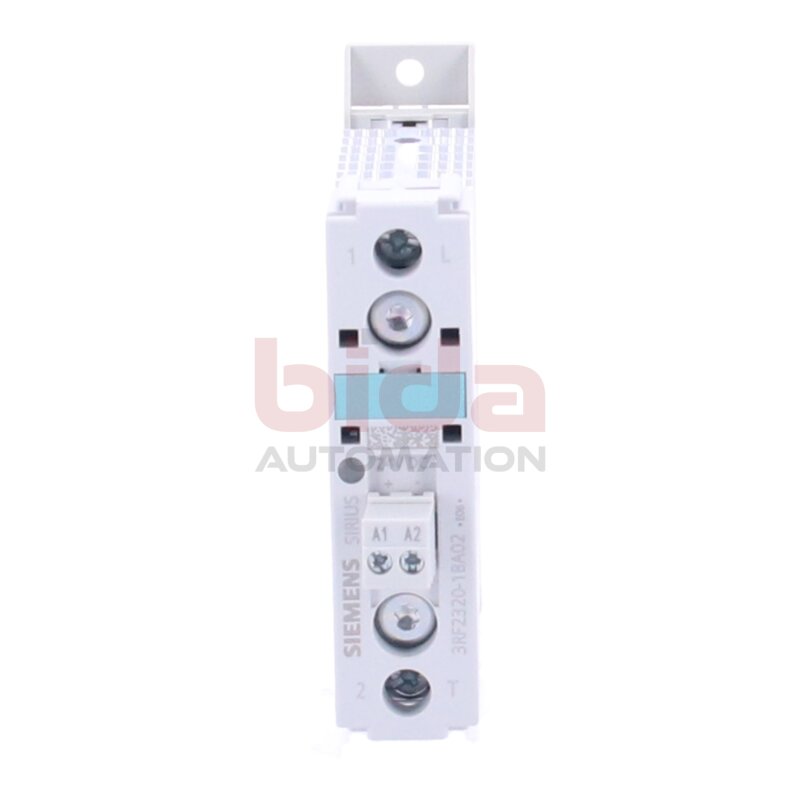 Siemens 3RF2320-1BA02 / 3RF2 320-1BA02  Halbleitersch&uuml;tz 1-phasig 3RF2 AC 15 / 12 A / 40 &deg;C 24-230 V / DC 24 V
