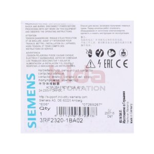 Siemens 3RF2320-1BA02 / 3RF2 320-1BA02...
