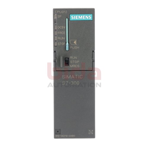 Siemens Simatic S7 - 300 6ES7 312-1AD10-0AB0 Zentralbaugruppe CPU 312