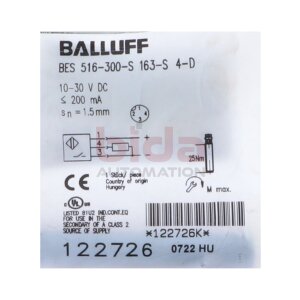 BALLUFF BES516-300-S4-D Induktiver Näherungssensor /...