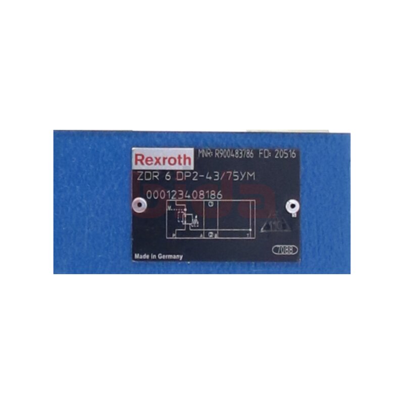 Rexroth ZDR6DP2-43/75YM Druckreduzierventil / Pressure reducing valve