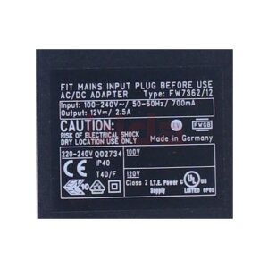 ALLIED MPP3012VDC / MPP30 12V DC (1806413) AC/DC Adapter