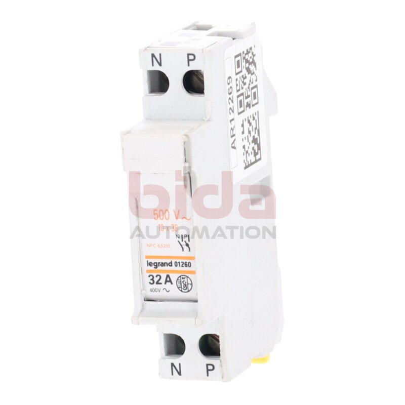 Legrand 01260 32A Sicherung Halter Fuse Holder