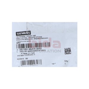 Siemens 3SU1051-6AA70-0AA0 Leuchtmelder Indicator lights