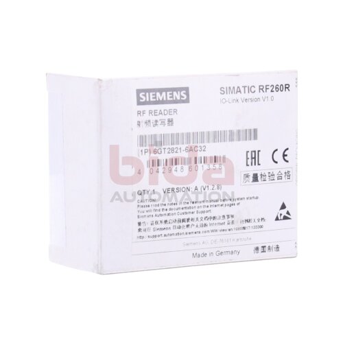 Siemens 6GT2821-6AC32 SIMATIC RF200 Reader RF260R