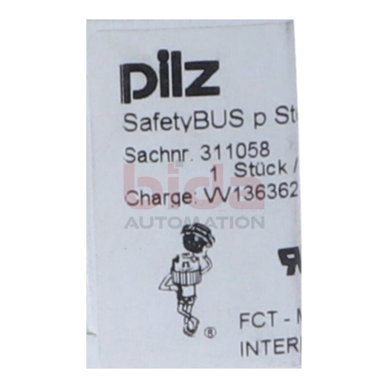 Pilz 311058 Stecker PSS SB SUB-D3 SafetyBUS
