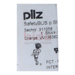 Pilz 311058 Stecker PSS SB SUB-D3 SafetyBUS