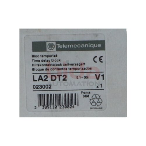 Telemecanique LADT2 (038589) Zeitblock Time block