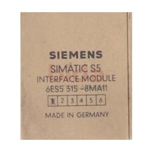 Siemens 6ES5315-8MA11 / 6ES5 315-8MA11 SIMATIC S5,...