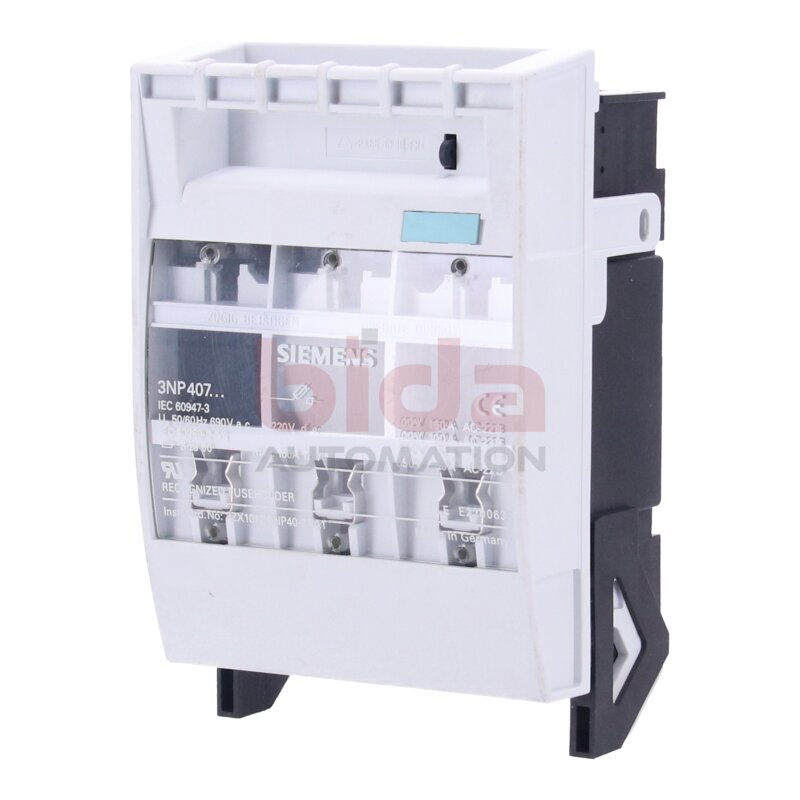 Siemens 3ZX1012-0NP40-2AA1 Sicherungshalter Recognized fuseholder