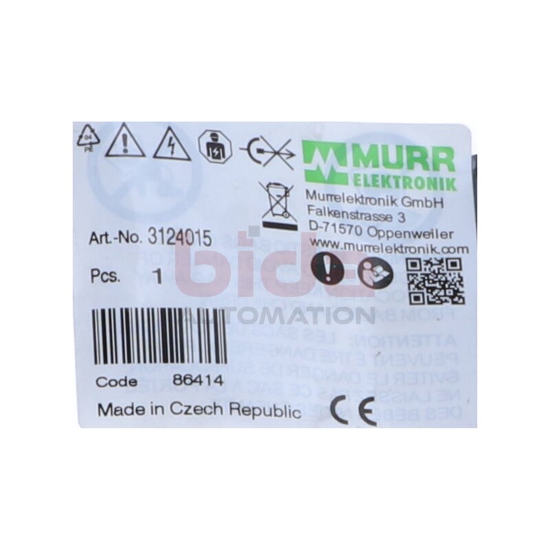 Murr Elektronik 3124015 Ventilentst&ouml;rmodul Valve interference module