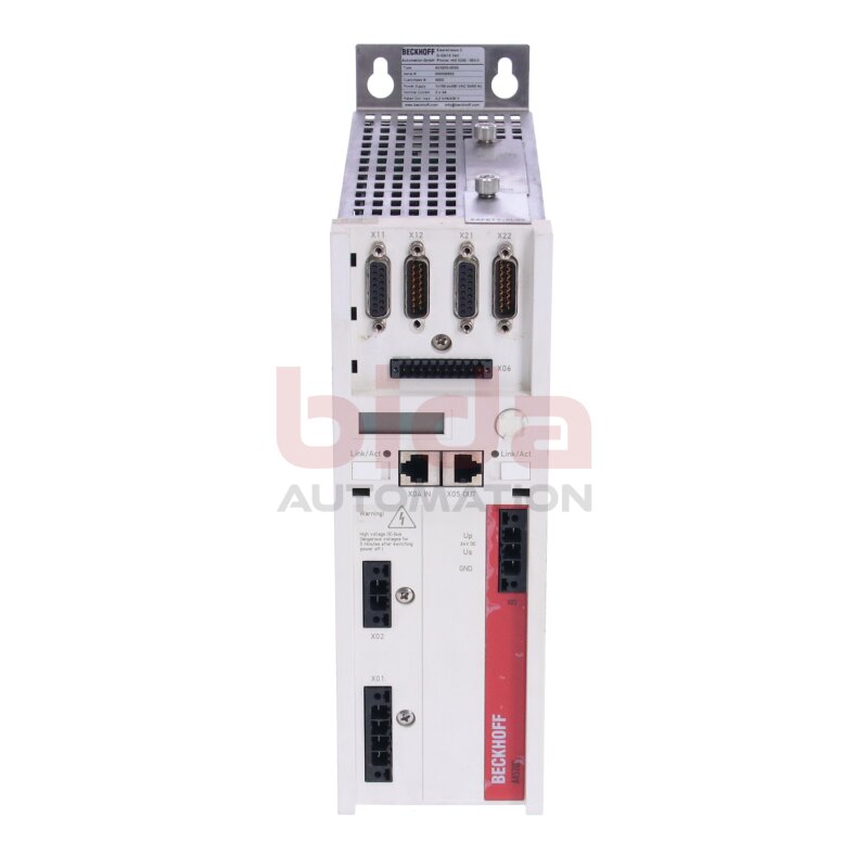 BECKHOFF AX5203-0000 Digital Kompakt Servoverst&auml;rker 2-kanalig 2-Channel Digital Compact Servo Amplifier