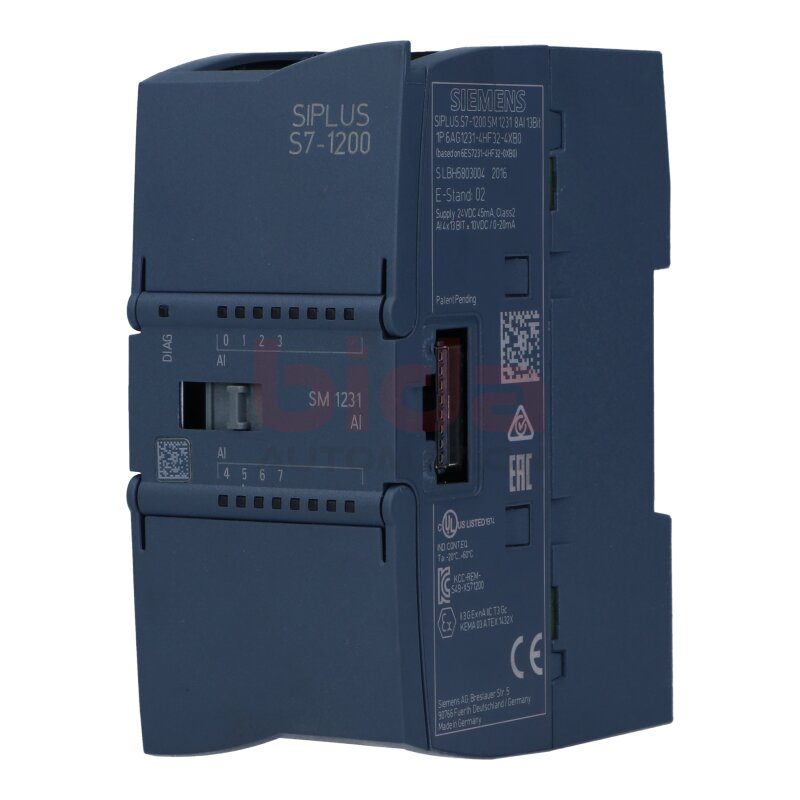 Siemens 6AG1231-4HF32-4XB0 (6AG1 231-4HF32-4XB0) SIPLUS S7-1200 Analog Module Analogeingabe