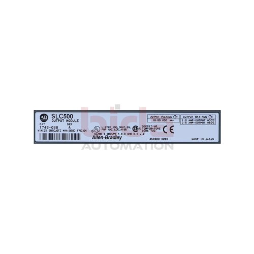 Allen-Bradley SLC500 (1746-0B8) 10662073521355 Ausgangsmodule / Output Module