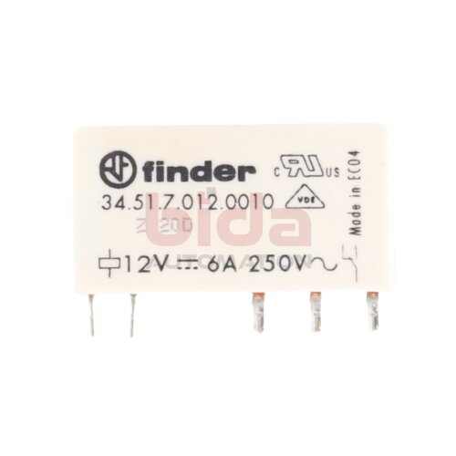 Finder 34.51.7.012.0010 Steckrelais Plug-in Relay