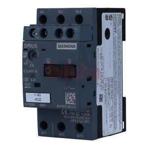 Siemens 3RV1011-0CA15 / 3RV1 011-0CA15 Leistungsschalter...