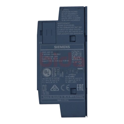 Siemens 6ED1055-1MM00-0BA2 / 6ED1 055-1MM00-0BA2 LOGO! AM2 AQ Erweiterungsmodul / Extension module, DC 24V