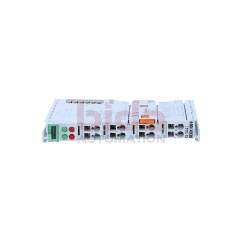 BECKHOFF KL3042  Busklemme, 2-Kanal-Analog-Eingang, Strom, 0&hellip;20 mA, 12 Bit, single-ended /  Bus Terminal, 2-channel analogue input, current, 0...20 mA, 12 bit, single-ended