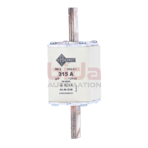 Ebamat NH2 315A 500V 9306 Sicherung Fuse