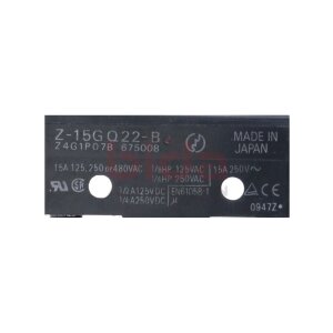 Omron Z-15GQ22-B Mikroschalter Microswitch