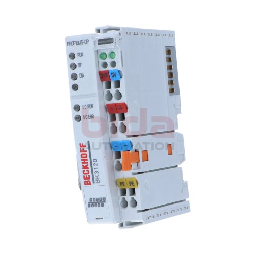 Beckhoff BK3120 PROFIBUS-Economy-plus-Buskoppler Economy-plus bus coupler