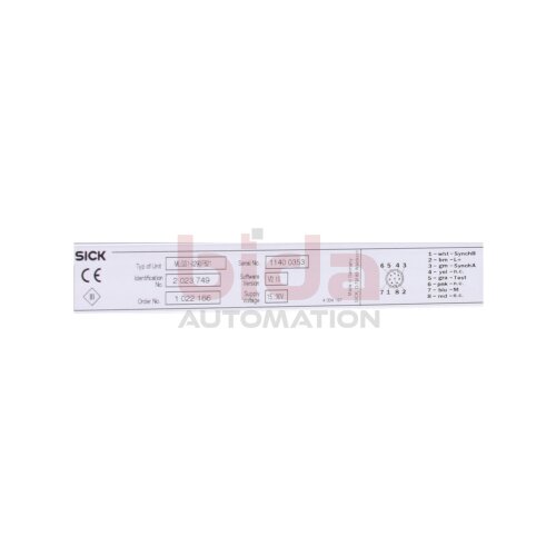 Sick MLGS1-0290F821(2023749) Modulares Lichtgitter Modular light grid