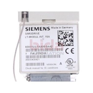 Siemens 6SN1123-1AA00-0AA2 / 6SN1 123-1AA00-0AA2...