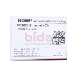 BECKHOFF FC9024 Gigabit-Ethernet-Einsteckkarte Gigabit...