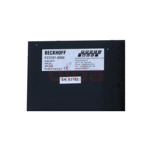 BECKHOFF FC3101-0000 PROFIBUS-Master/Slave-Einsteckkarte...