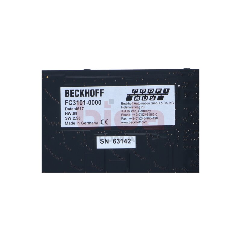 BECKHOFF FC3101-0000 PROFIBUS-Master/Slave-Einsteckkarte Master/slave plug-in card