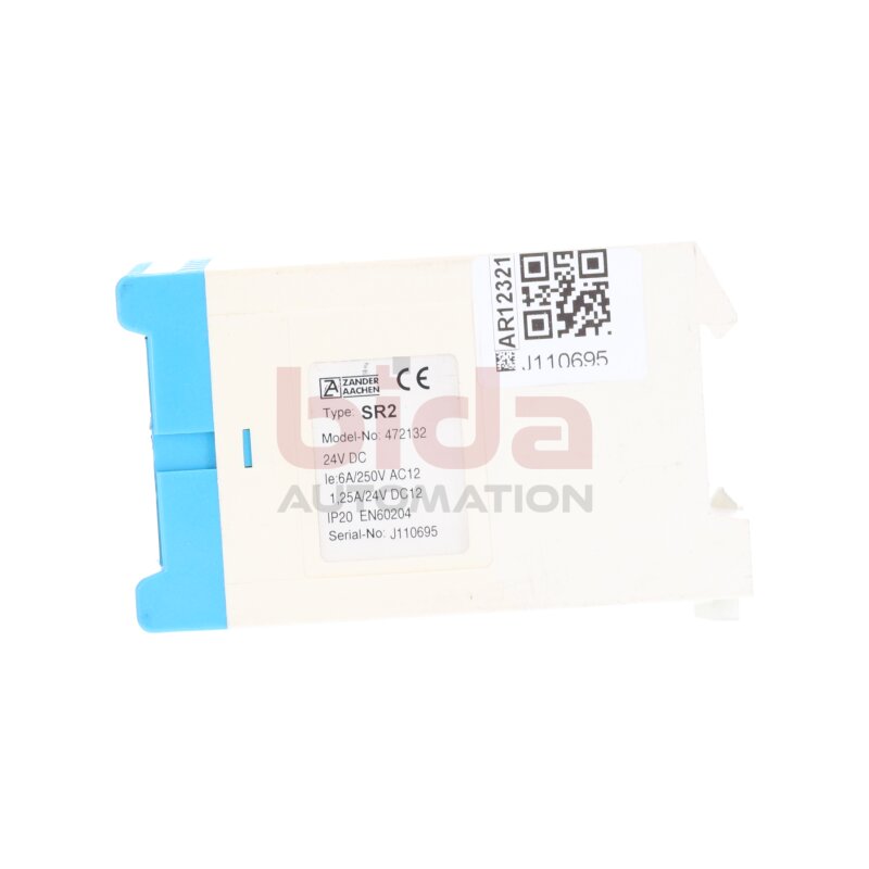 Zander Aachen SR2 472132 Sicherheits Not Aus Relais Safety Emergency Sutdown Relay 24V DC